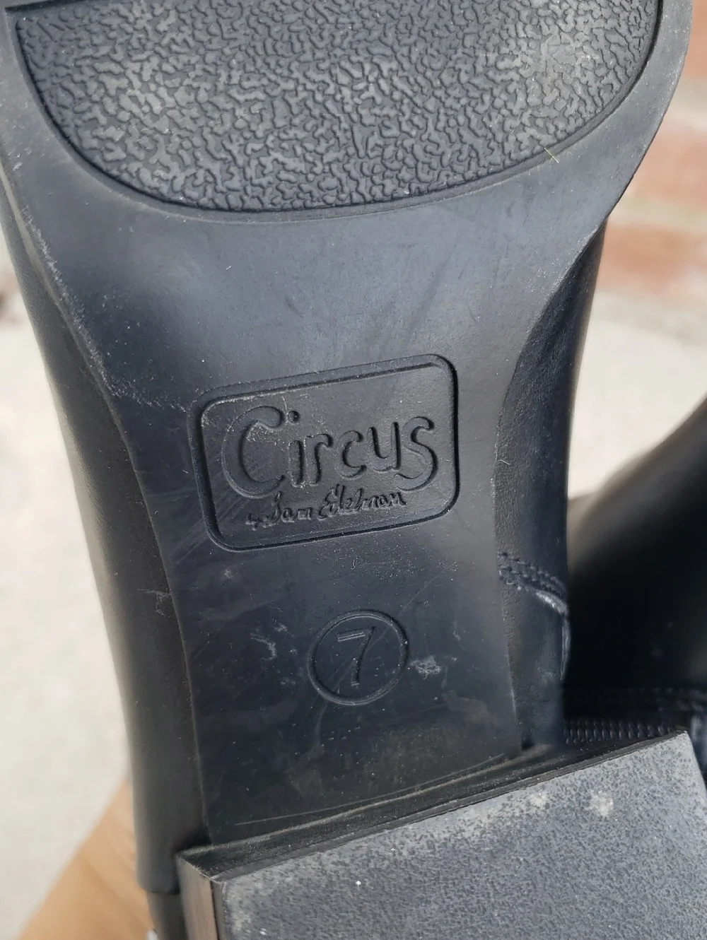 Circus by Sam Edelman Jaimee Embellished Pointed Toe Ankle Boots Size 7 - Picture 8 of 15